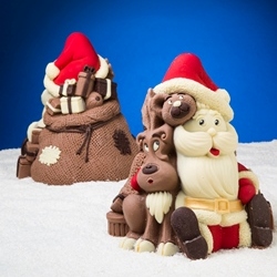 stampo per cioccolato 3D Babbo Natale