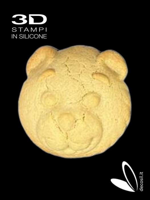 Stampo in silicone Baby Face Orso