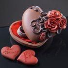 Cofanetto a Cuore Rose