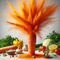 coloranti in polvere a base di estratti vegetali