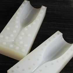 flute stampo in silicone alimentare a forma di bicchiere