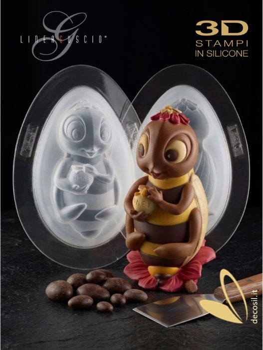 Stampi 3D in silicone professionali per pasticceria