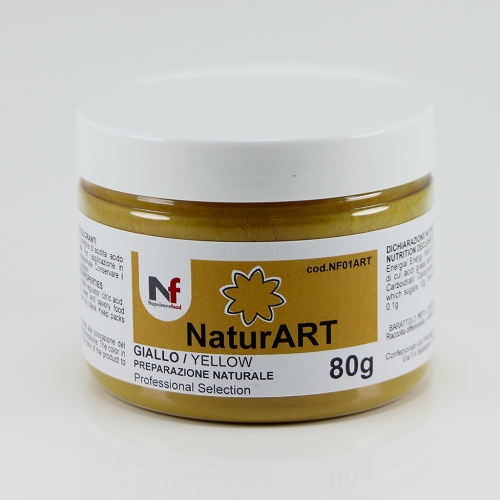 Colore vegetale in polvere GIALLO per cioccolato