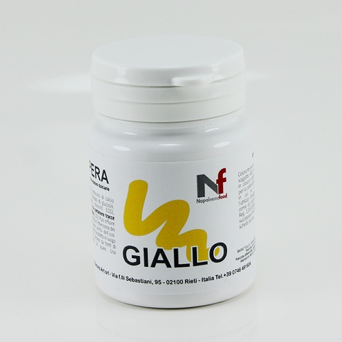 Tempera alimentare colore GIALLO