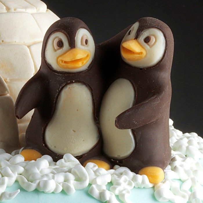 Stampo Pinguini in coppia
