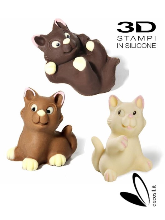 Stampo Gattini Simpatici