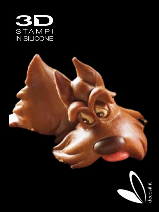 Stampo Scottish Terrier Cane Curioso