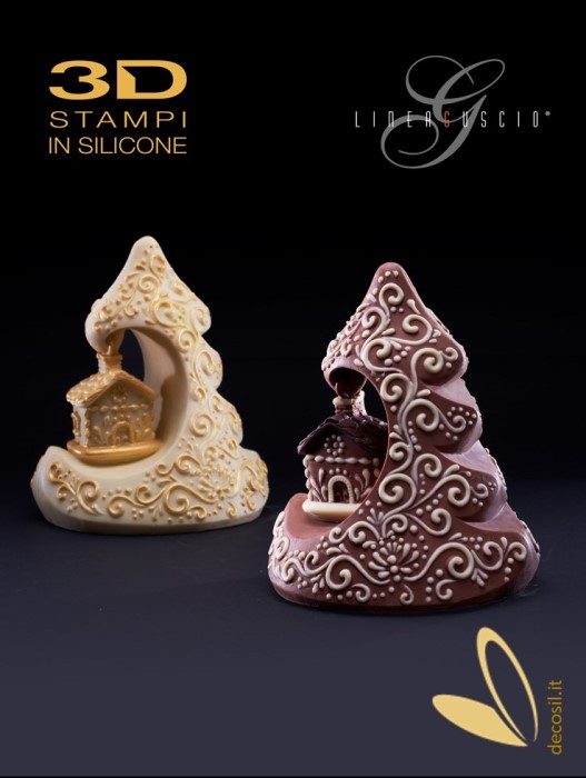 stampi per campane di Natale di cioccolato