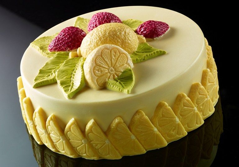 stampo per torta gelato Fragola e Limone