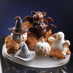Stampi per Halloween per dolcetti e decorazioni cioccolato