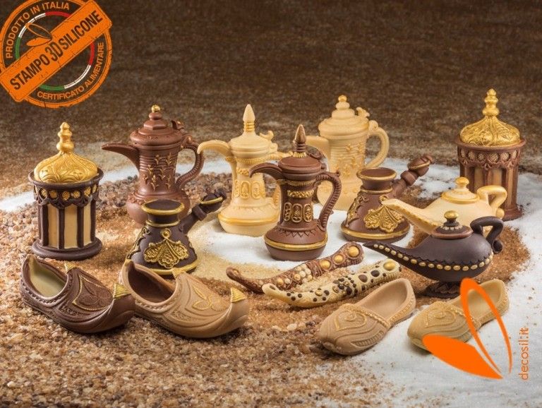 Stampi per cioccolato Viaggi e Souvenir dal mondo 