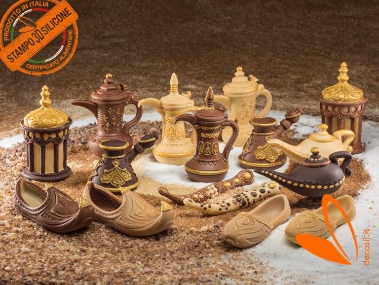 Stampo per cioccolato a forma di caffettiera turca