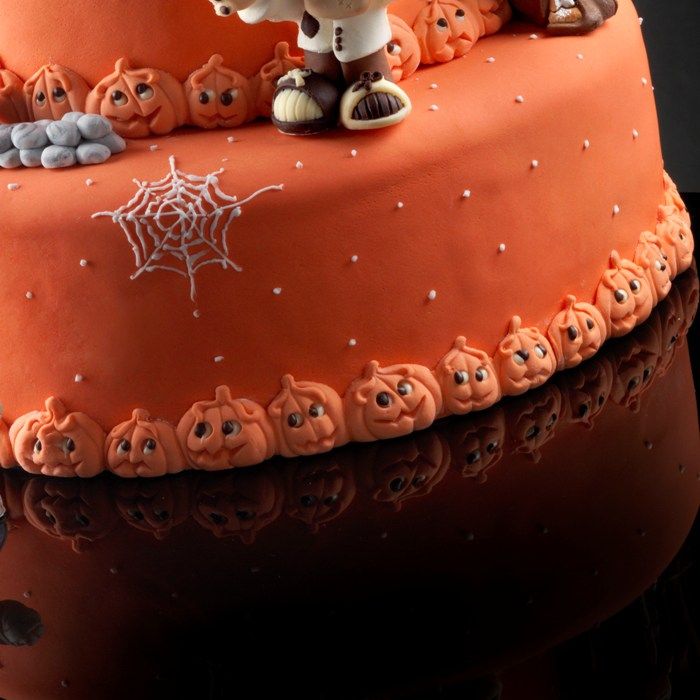 Stampo Decoro Bordo per torte Zucche di Halloween