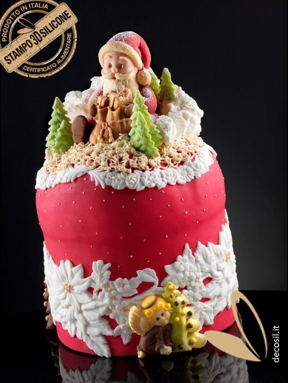 Incenso Man Edge Sgabello Babbo Natale, arte in legno, 16cm
