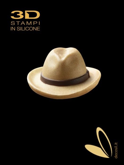 Stampo per Cappello da uomo in cioccolato