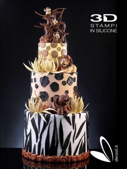 stampo per elefante di cioccolato
