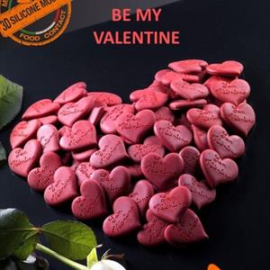 Stampo Cuori San Valentino - multiplo 24 soggetti