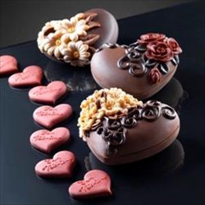 Stampo Cofanetto a Cuore Rose