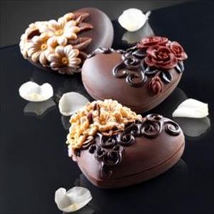 Stampo Cofanetto a Cuore Rose