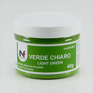 Colore VERDE CHIARO per cioccolato