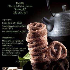 Stampo Biscotti di cioccolato Intreccio