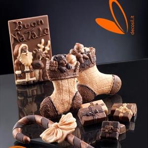 Stampo Calza con Pacchi Regalo