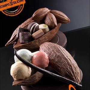 Stampo Frutto del cacao grande