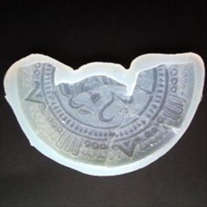 Stampo Stele Azteca  a mezza luna