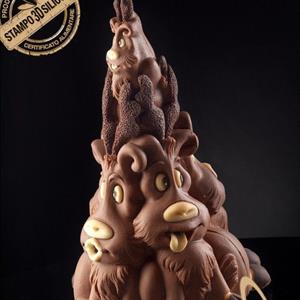 Stampo Pino Renne di Babbo Natale