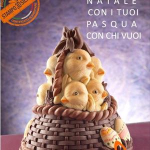 Stampo Campana Cesta di Pulcini