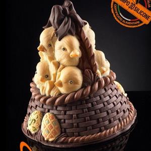 Stampo Campana Cesta di Pulcini