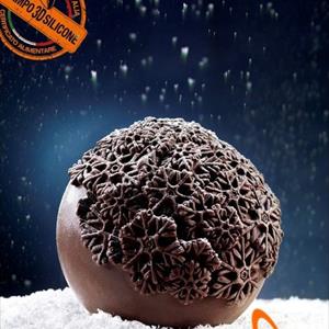 Stampo Sfera Cristalli di Neve