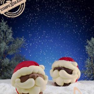 Stampo Sfera Babbo Natale