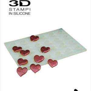 Stampo Cuori San Valentino - multiplo 24 soggetti