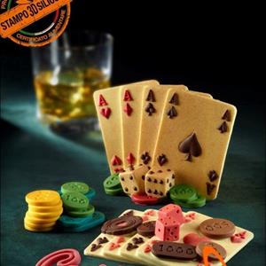 Stampo Poker d'Assi 3D