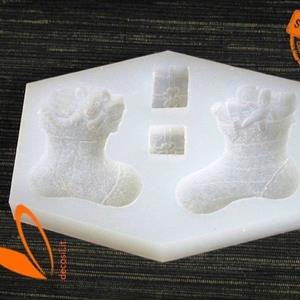 Stampo Calza con Pacchi Regalo
