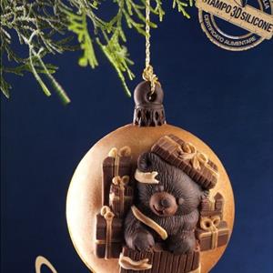 Stampo Pallina di Natale RegalOrso