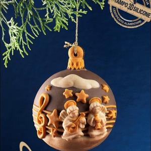 Stampo Pallina di Natale Chiave di Sol