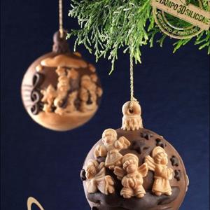 Stampo Pallina di Natale Chiave di Sol