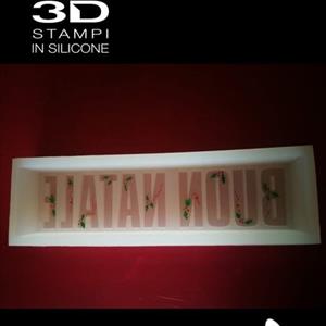 Stampo Torrone Buon Natale
