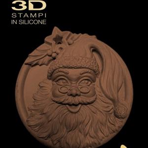 Stampo Ciondolo Babbo Natale