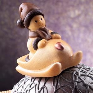 Stampo Motoslitta con bimbo