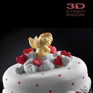 Stampo Cuori San Valentino - multiplo 24 soggetti