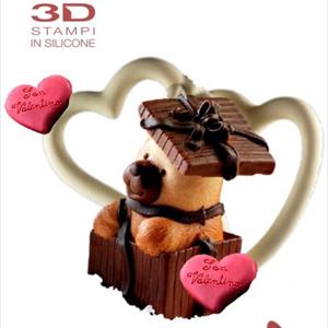 Stampo Cuori San Valentino - multiplo 24 soggetti