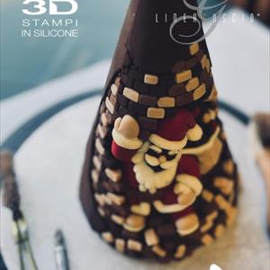Stampo Pino Babbo Natale